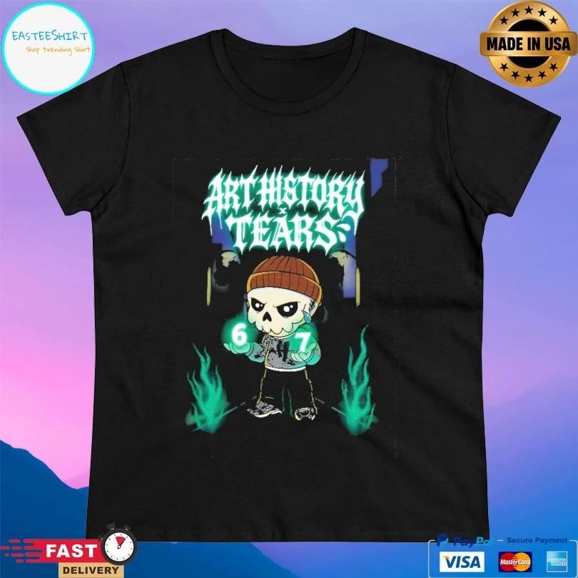 Art History X Tears Skull Boy 67 T-shirts