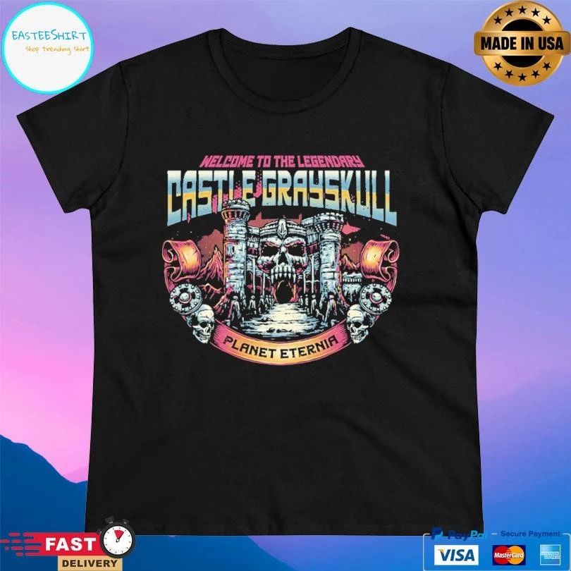Welcome To The Legendary Castle Grayskull Planet Eternia T-shirts
