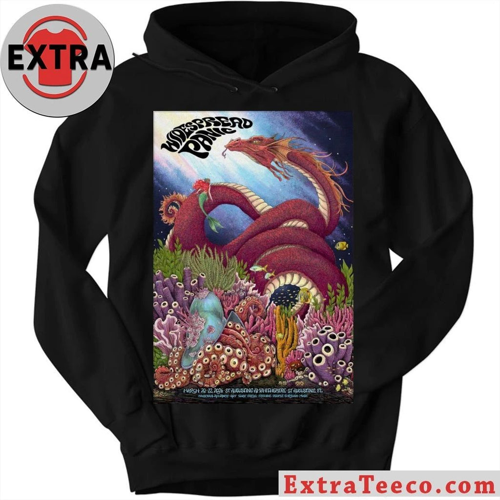 Widespread Panic St. Augustine FL 3 20-3 22 2026 Poster Shirt