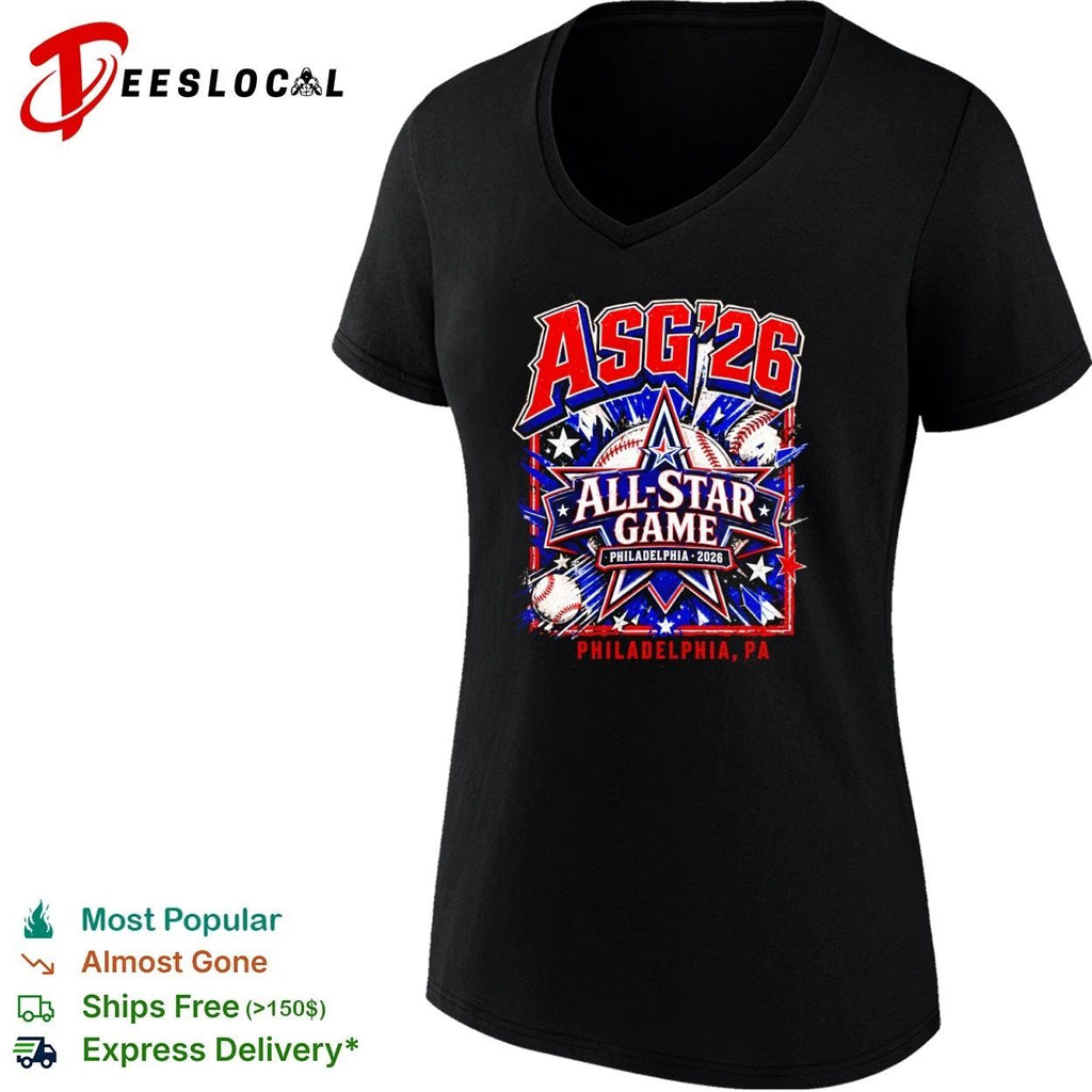 ASG 26 All-Star Game Philadelphia 2026 Philadelphia Phillies T-shirt