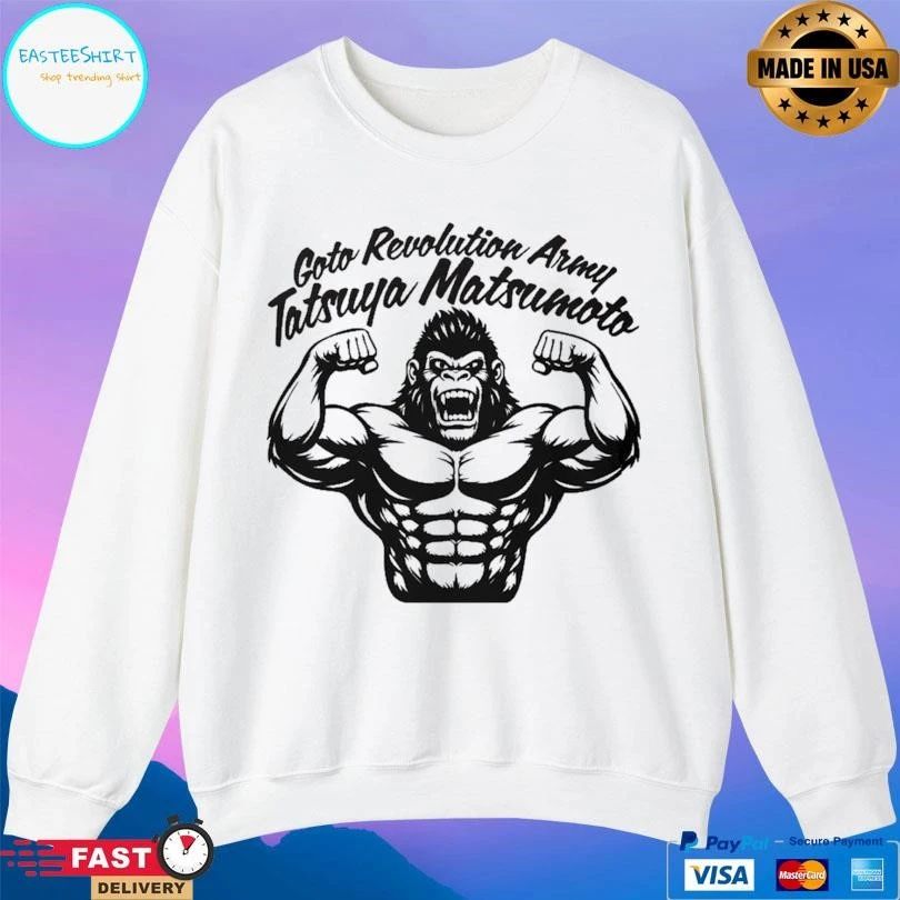 Goto Revolution Army Tatsuya Matsumoto T-shirts