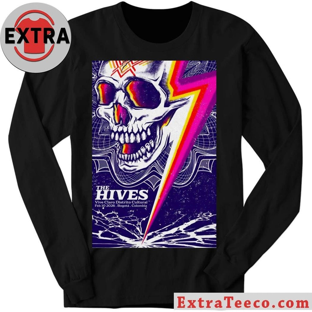 The Hives Bogotá Colombia Feb 10 2026 Poster Shirt
