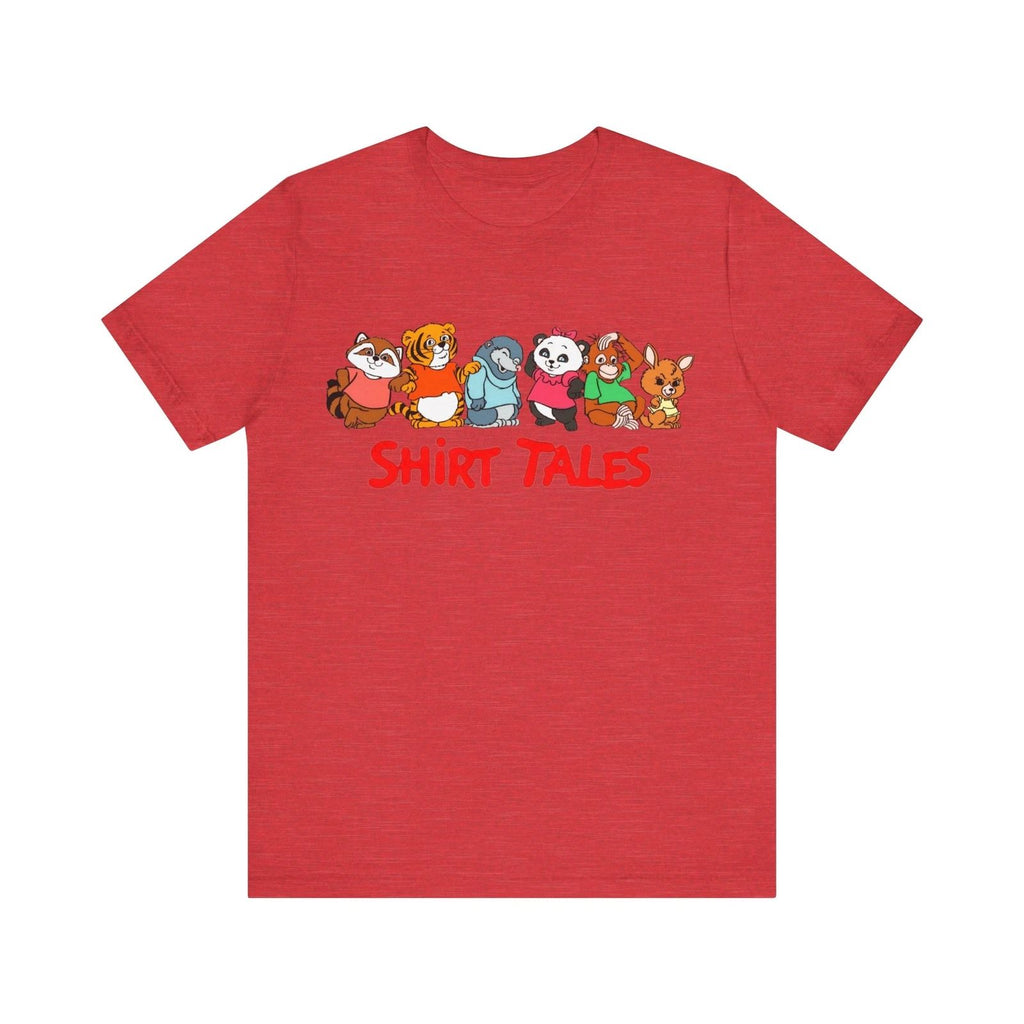 Shirt Tales 80s Saturday Morning Kids Cartoon Tee Shirt
