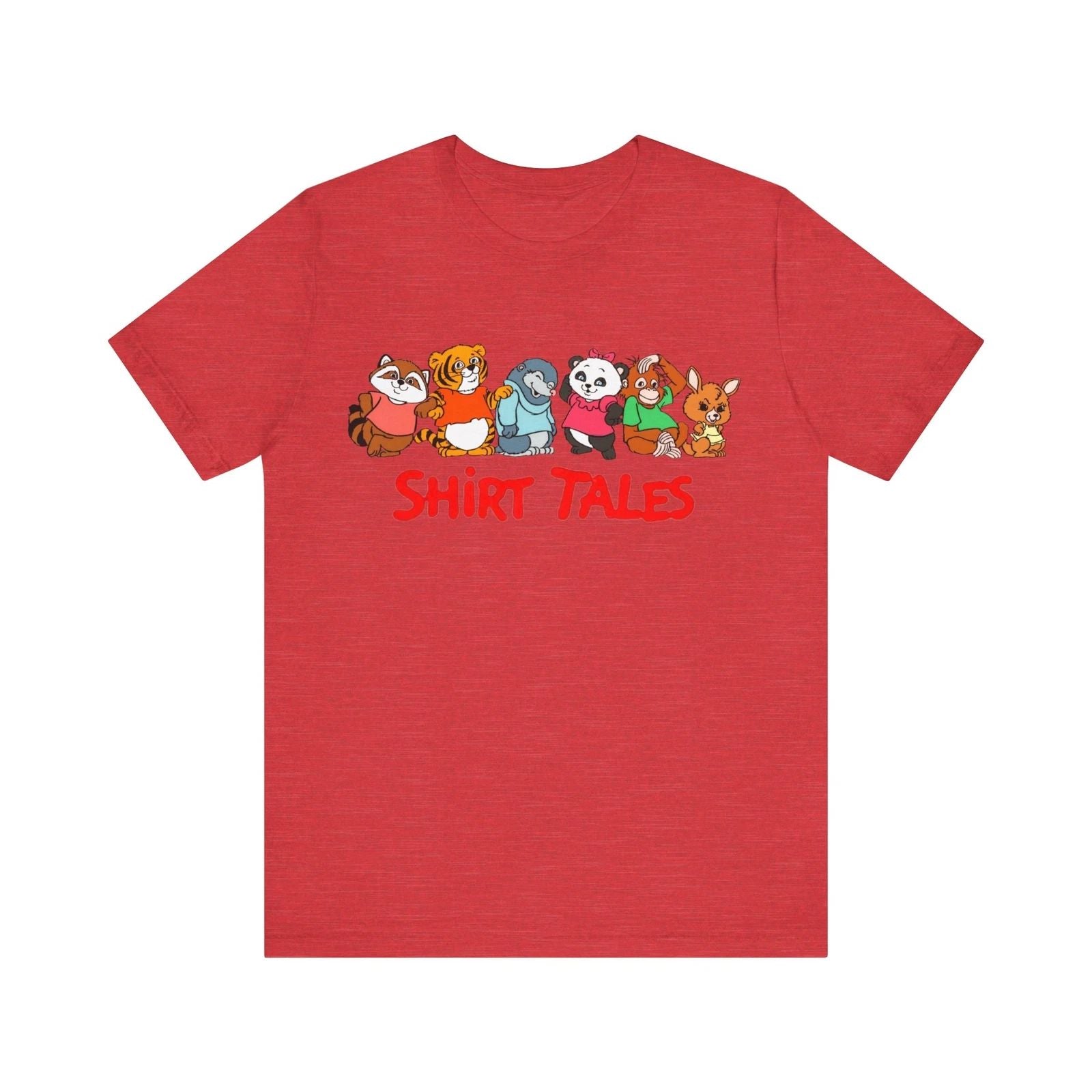 Shirt Tales 80s Saturday Morning Kids Cartoon Tee Shirt