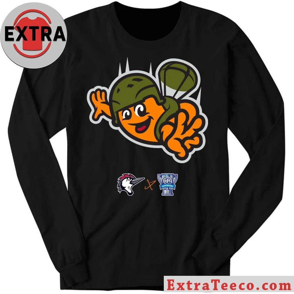 Frijoles Salterines de Fayetteville of the Minor League baseball team Fayetteville Woodpeckers Shirt