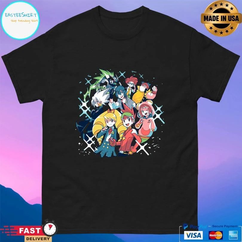 Star Force Allies Mega Man T-shirts