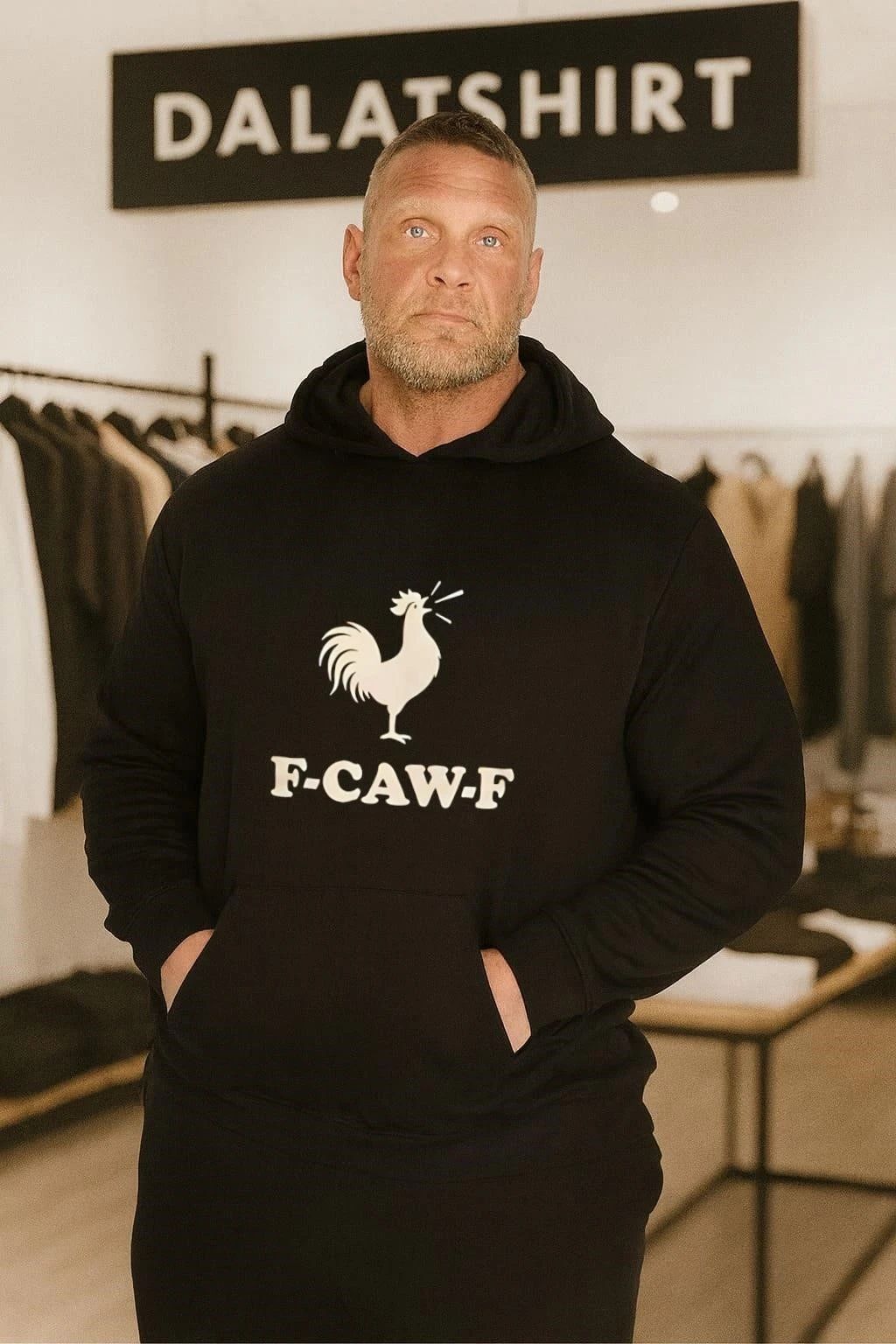 Awesome Rooster Crowing F-CAW-F shirt