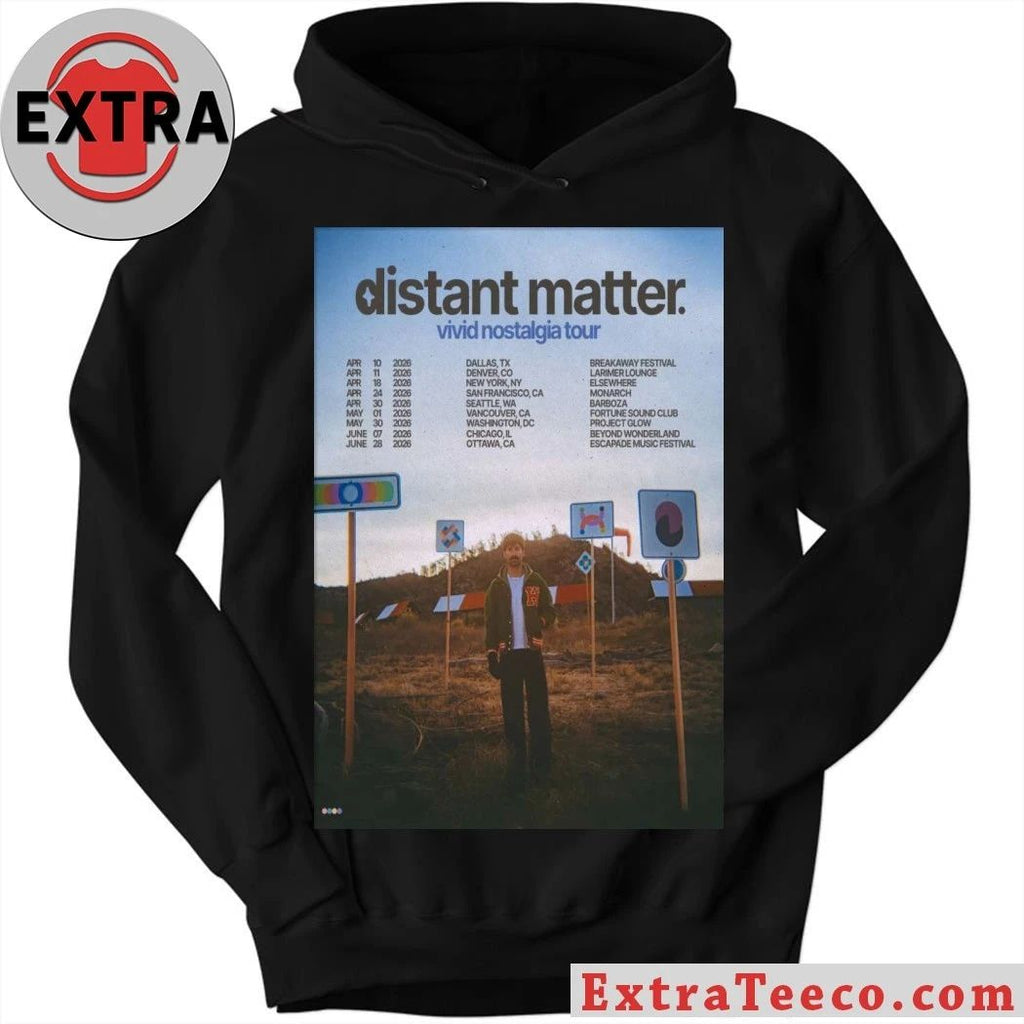 Distant Matter Vivid Nostalgia Tour 2026 Poster Shirt