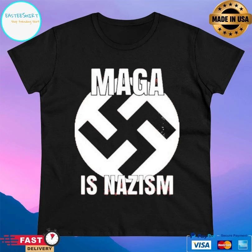 Maga Is Nazism Logo T-shirts