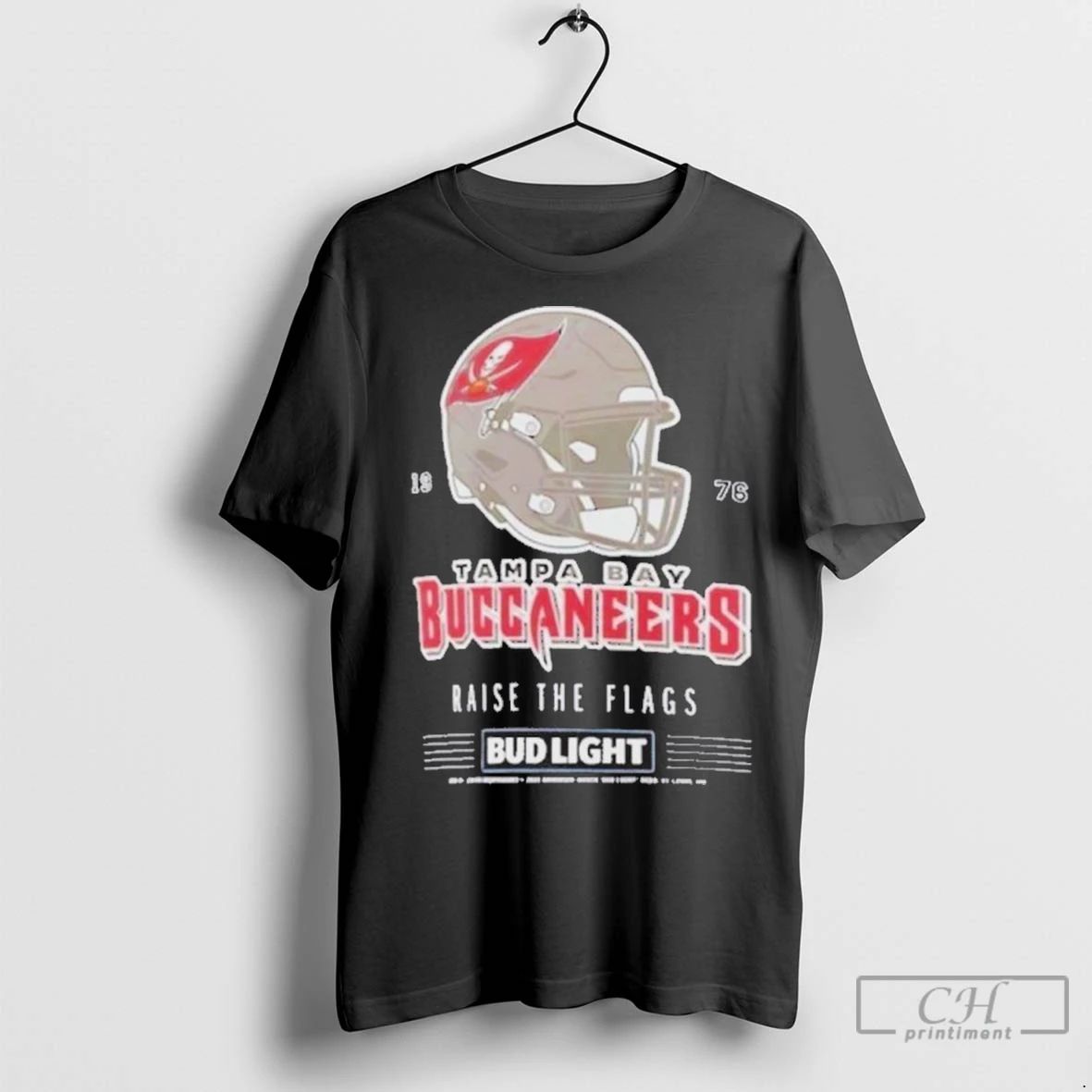 Premium Bud Light X Tampa Bay Buccaneers Raise The Flags Helmet