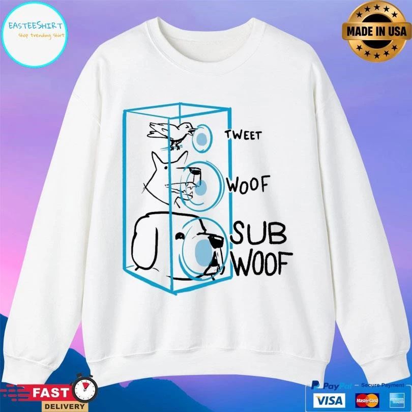 Tweet Woof Sub Woof T-shirts