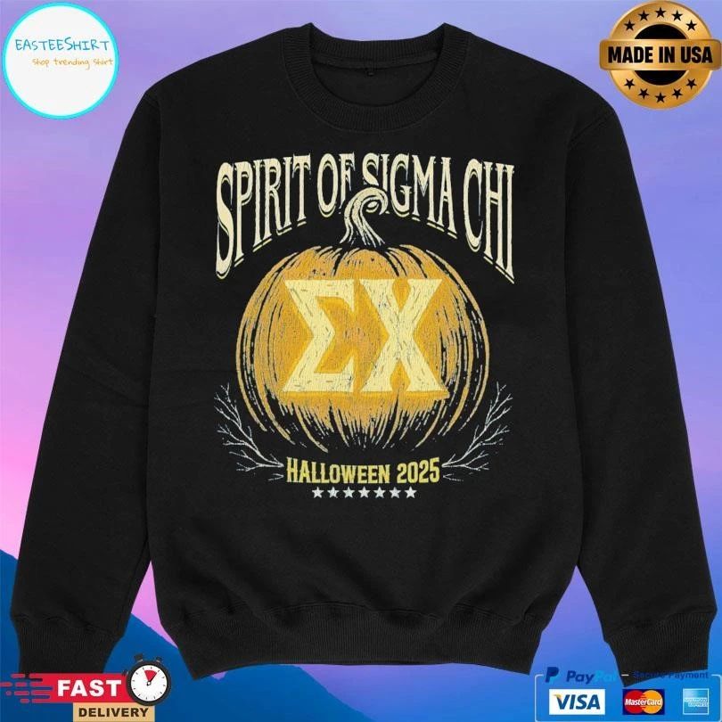 Spirit Of Sigma Chi Halloween 2025 T-shirts
