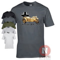 Zundapp K750 WW2 German military motorcycle T-shirt World Tanks World War 2
