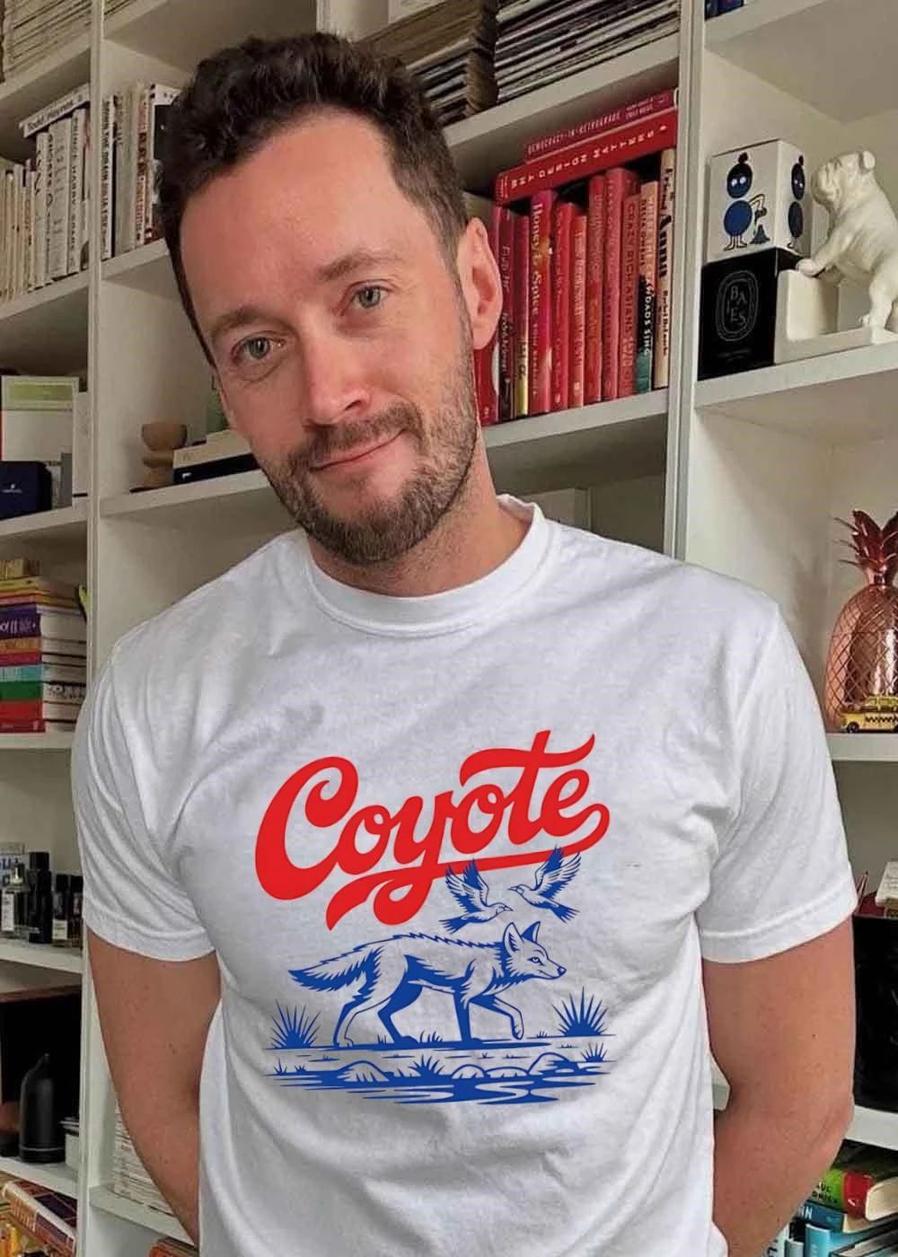 Coyote Wild Western Desert T-Shirt