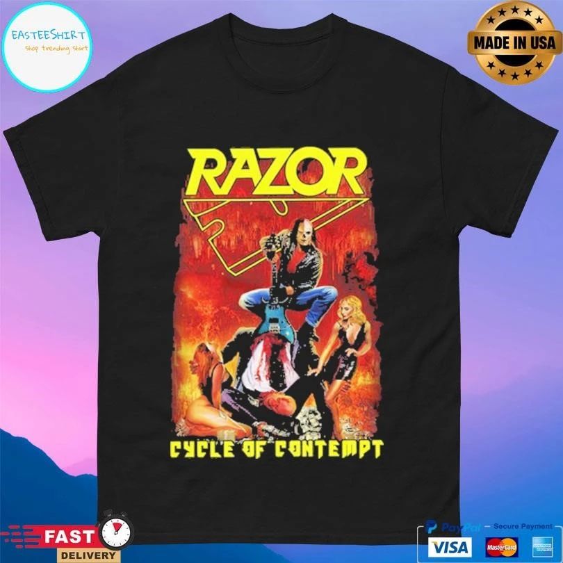 Razor Cycle Of Contempt T-shirts