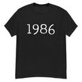 1986 Black tshirt t-shirt the 80’s
