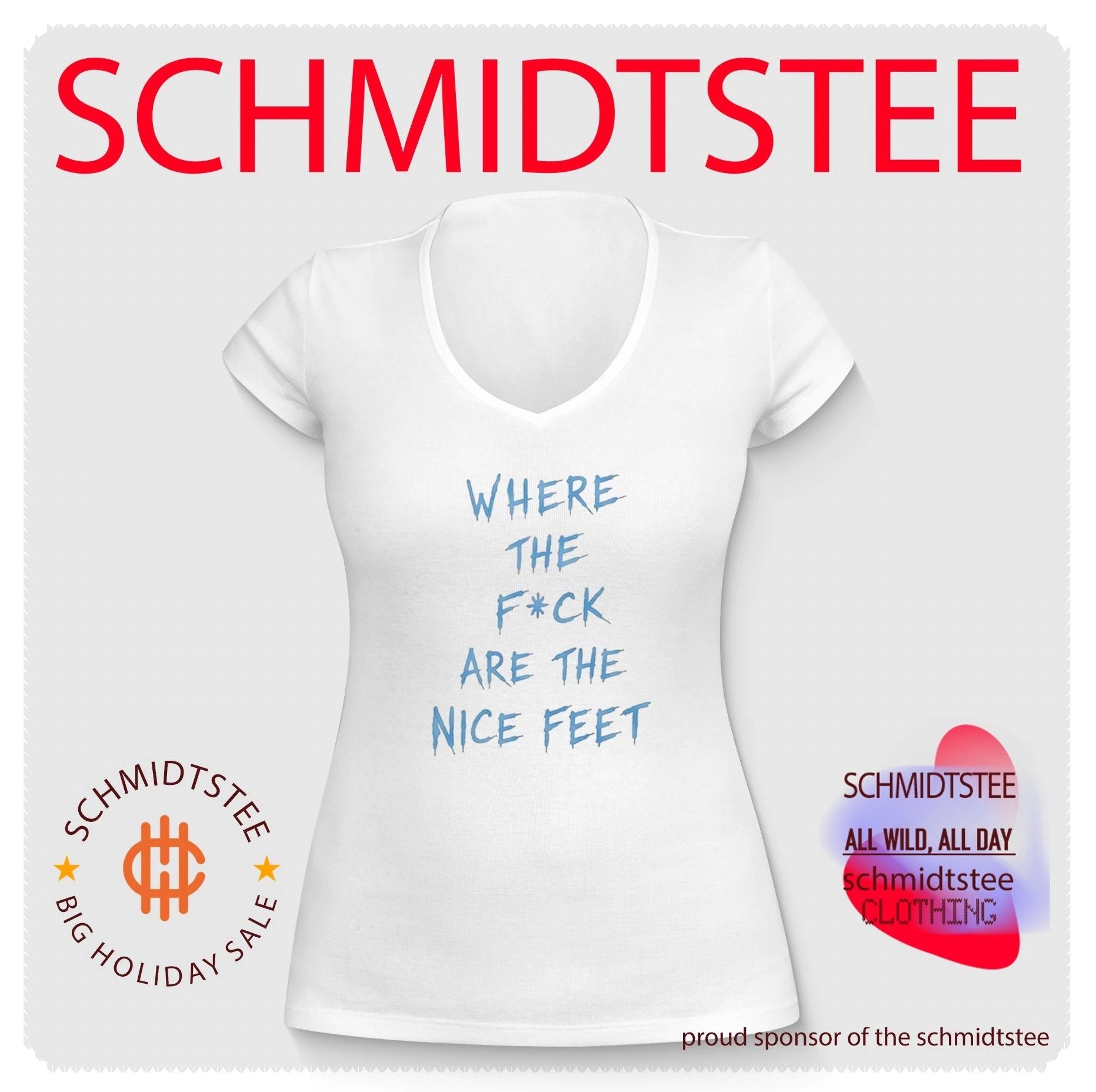 Where The Fuck Are Nice Feet shirt