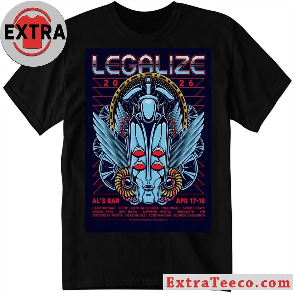 Legalize Al’s Bar In Lexington KY April 17-18 2026 Poster Shirt