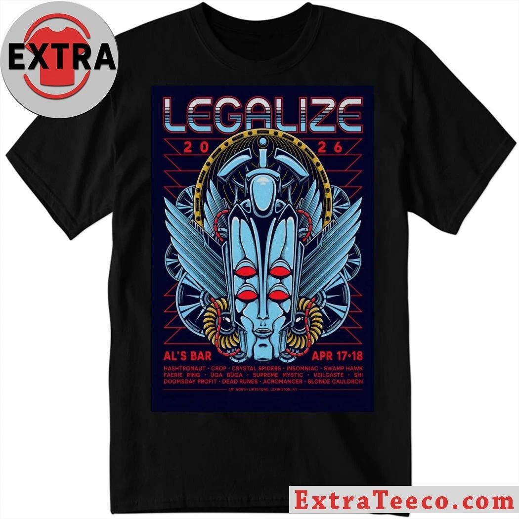 Legalize Al’s Bar In Lexington KY April 17-18 2026 Poster Shirt