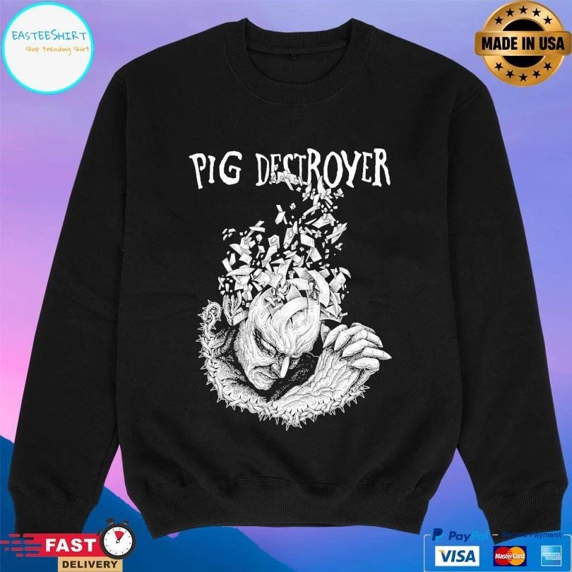 Pig Destroyer Jef Whitehead Design T-shirts