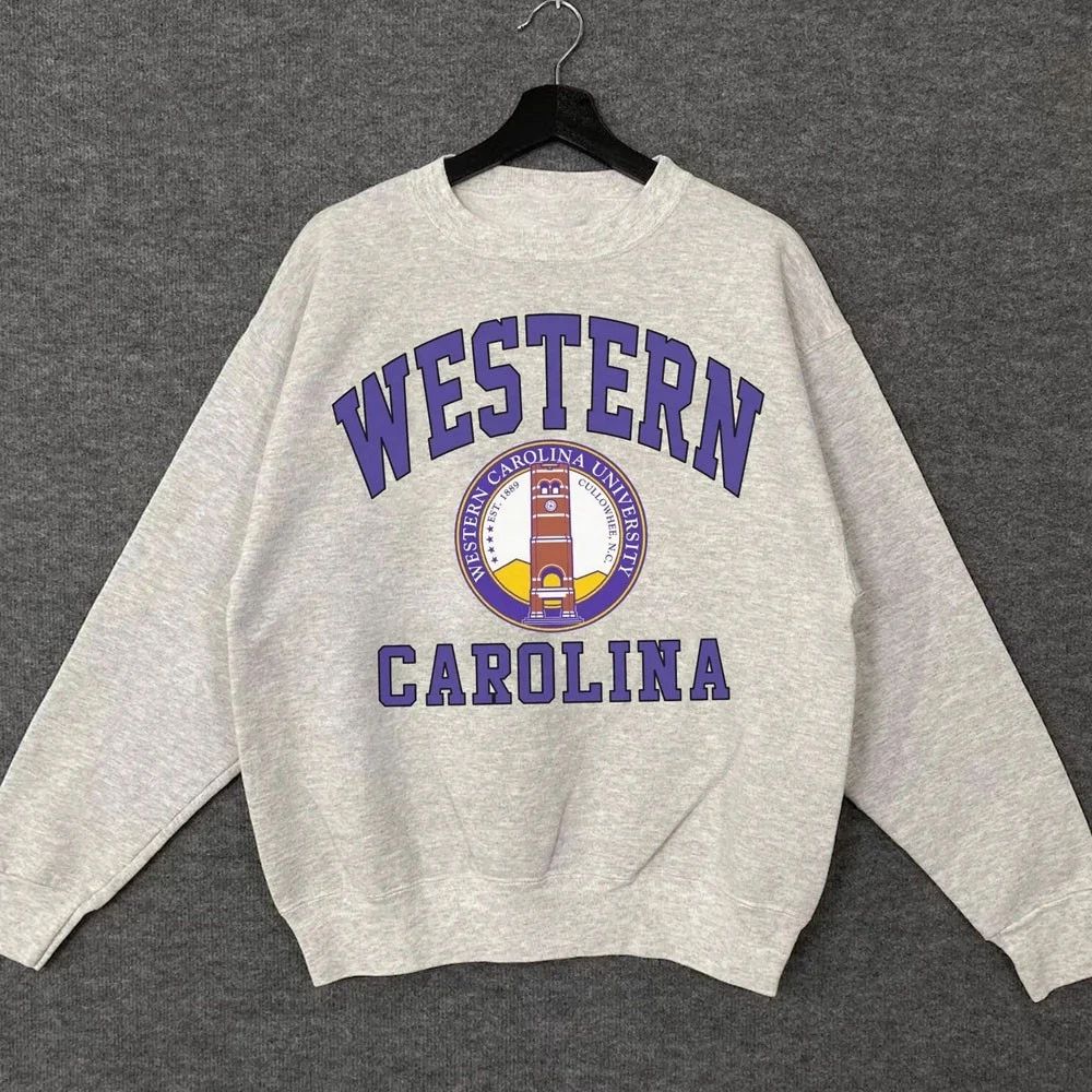 Vintage 90s Western Carolina University Sweatshirt  T-Shirt, Sweatshirt & Hoodie