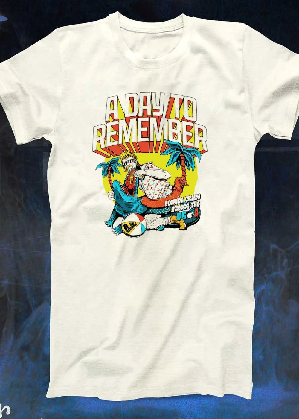 A Day to Remember Florida Crazy Across the US of A T-Shirt