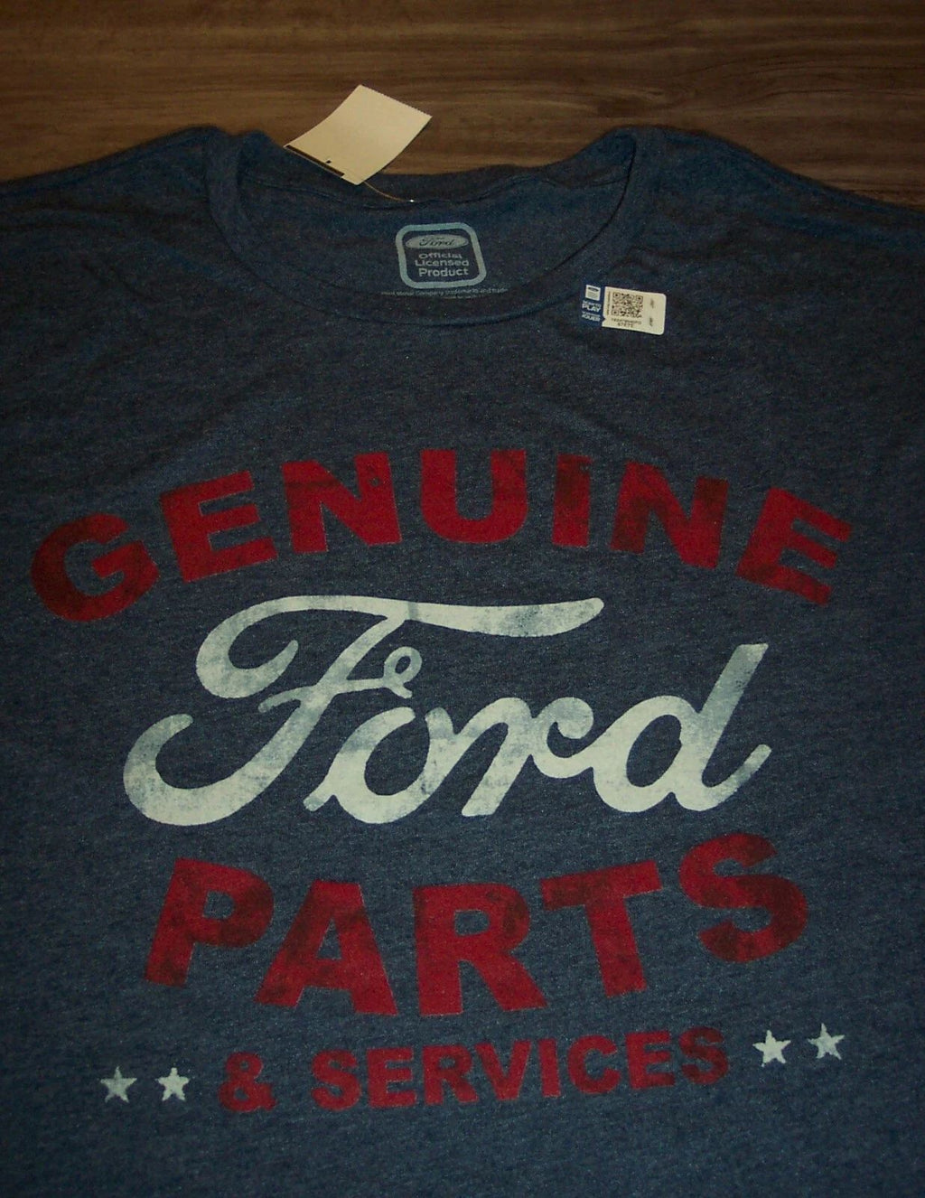 VINTAGE STYLE FORD GENUINE PARTS CAR T-Shirt MENS BIG and TALL 3XLT 3XL NEW