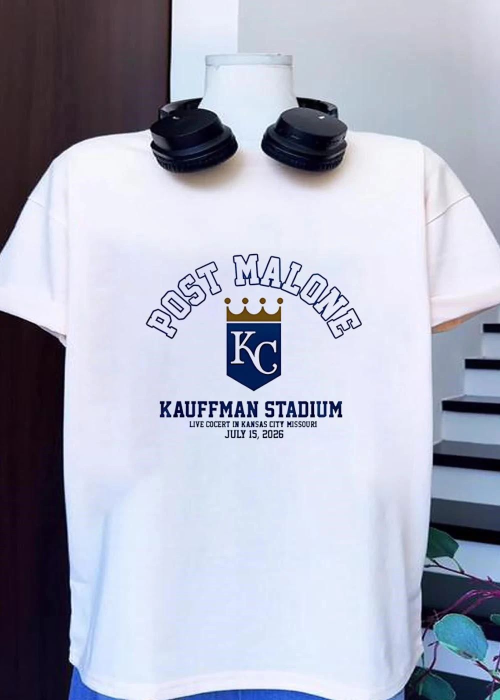 Post Malone Kansas City Concert Kauffman Stadium July 15 2026 KC T-Shirt