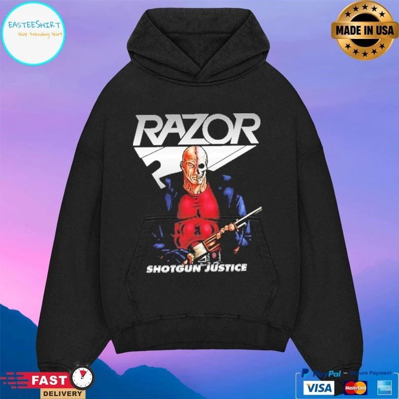 Razor Shotgun Justice 2025 T-shirts