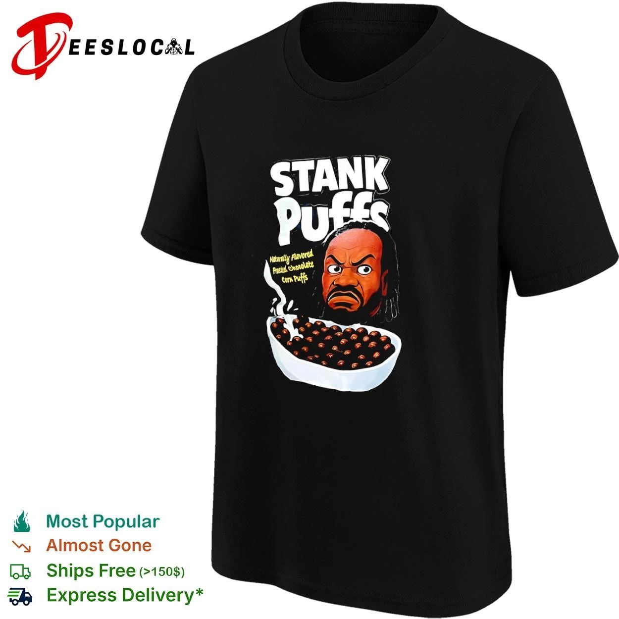 Stank Puffs Naturally Flavored Frosted Chocolate Corn Puffs T-shirt