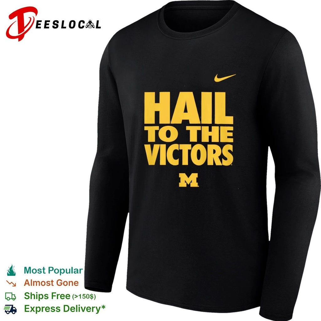 Hail to the Victors Michigan Wolverines T-shirt