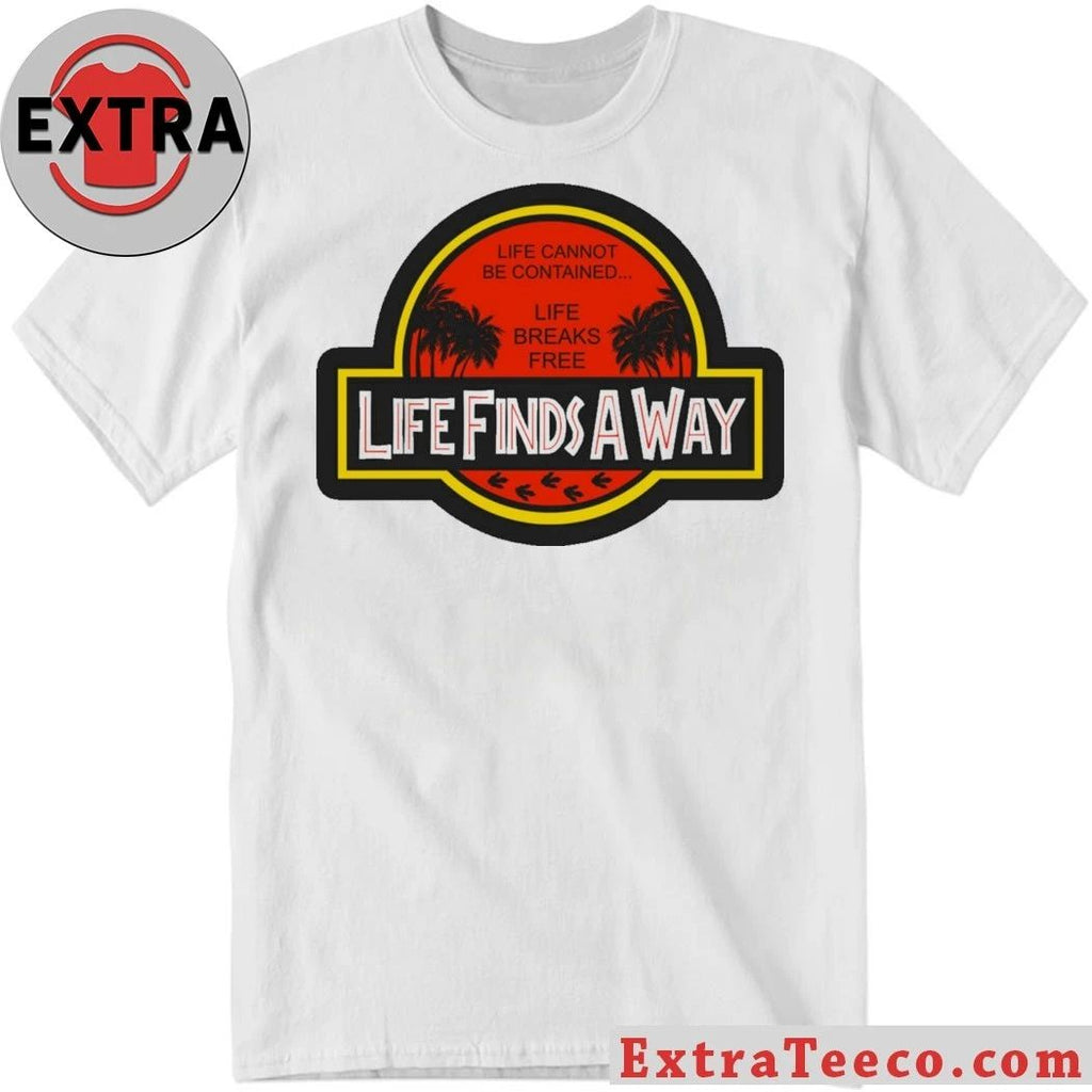 Life Finds A Way Logo T-shirt