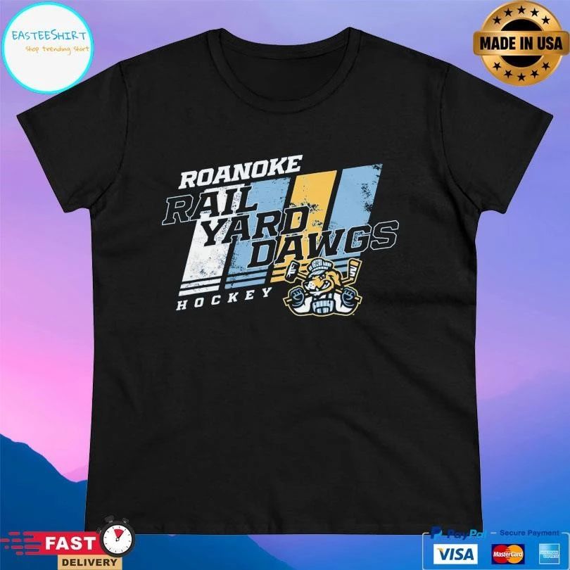 Roanoke Rail Yard Dawgs Hockey T-shirts