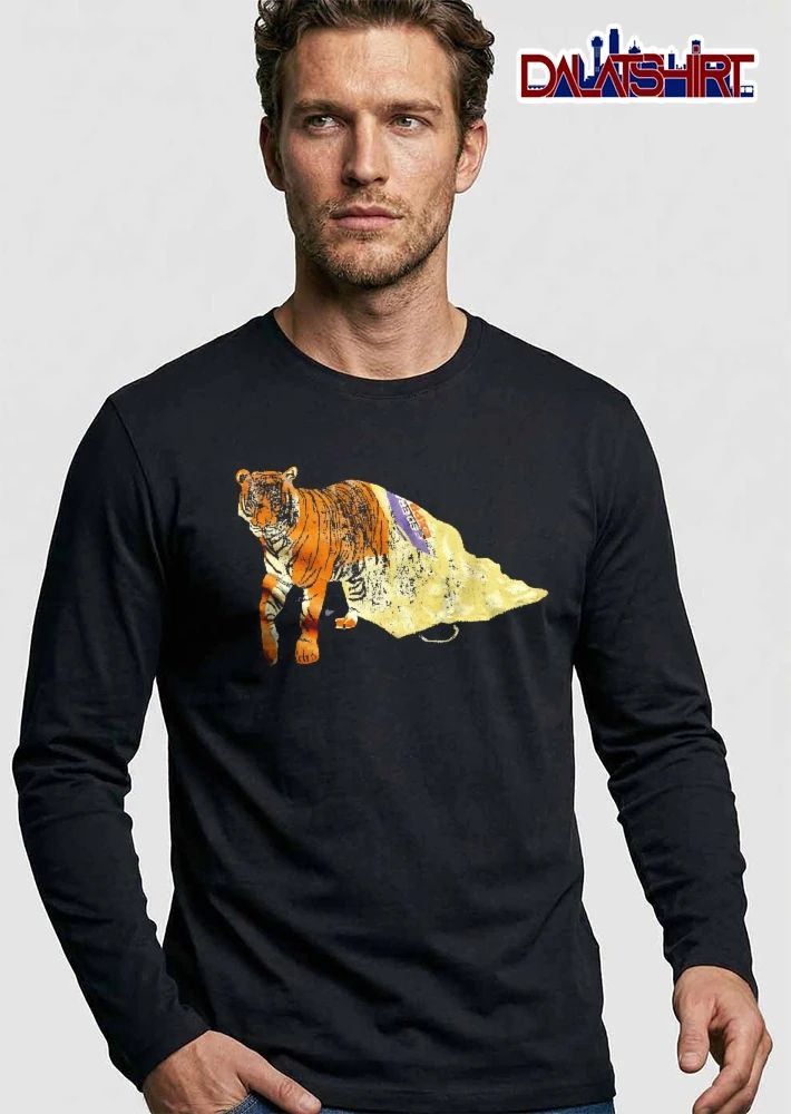 Fedex Tiger Draped In Distressed Envelope Packaging Cutout shirt