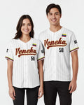 Custom Venezuela Baseball Jersey Personalized Name Number Team Uniform S-5XL