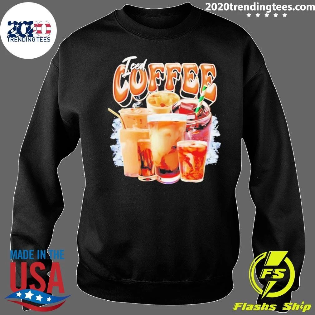 Iced Coffee Collage Bootleg Graphic Shirt