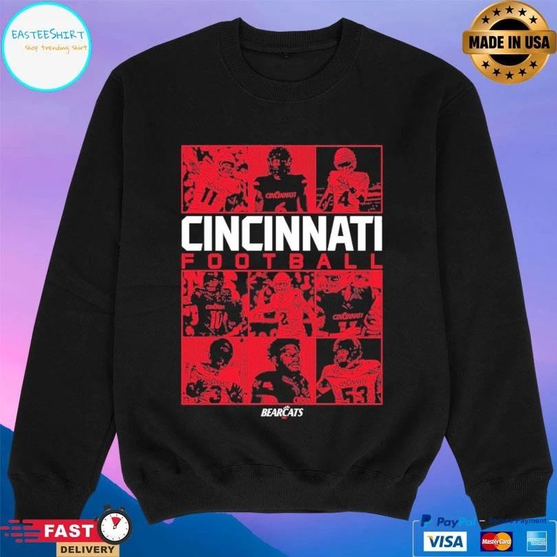 Cincinnati Bearcats Football Playmakers 2025 NIL T-shirts