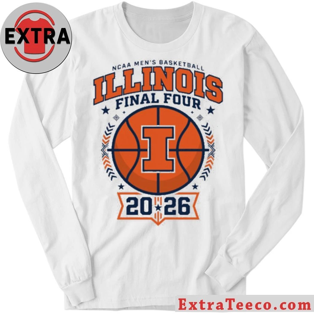 Illinois Fighting Illini Final Four NCAA Men’s Basketball 2026 Graphic T-Shirt