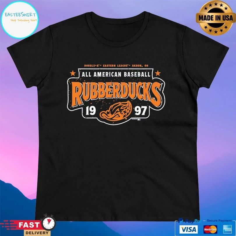 Double A Eastern League Akron Oh All American Baseball Rubberducks 1997 T-shirts
