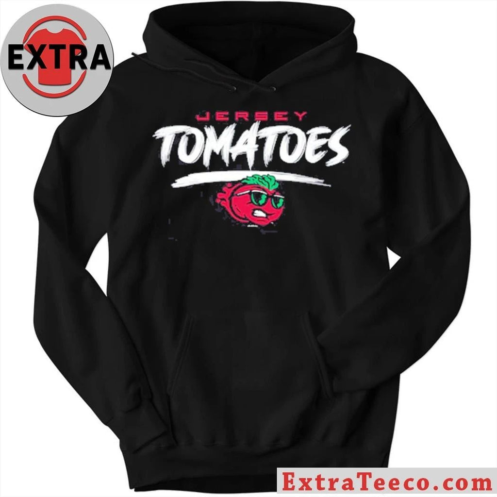 Jersey Shore BlueClaws TNC Jersey Tomatoes Black T-Shirt
