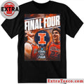 Illinois Fighting Illini Final Four 2026 Fan Shirt- Top-Rated Gift for College Basketball Lovers