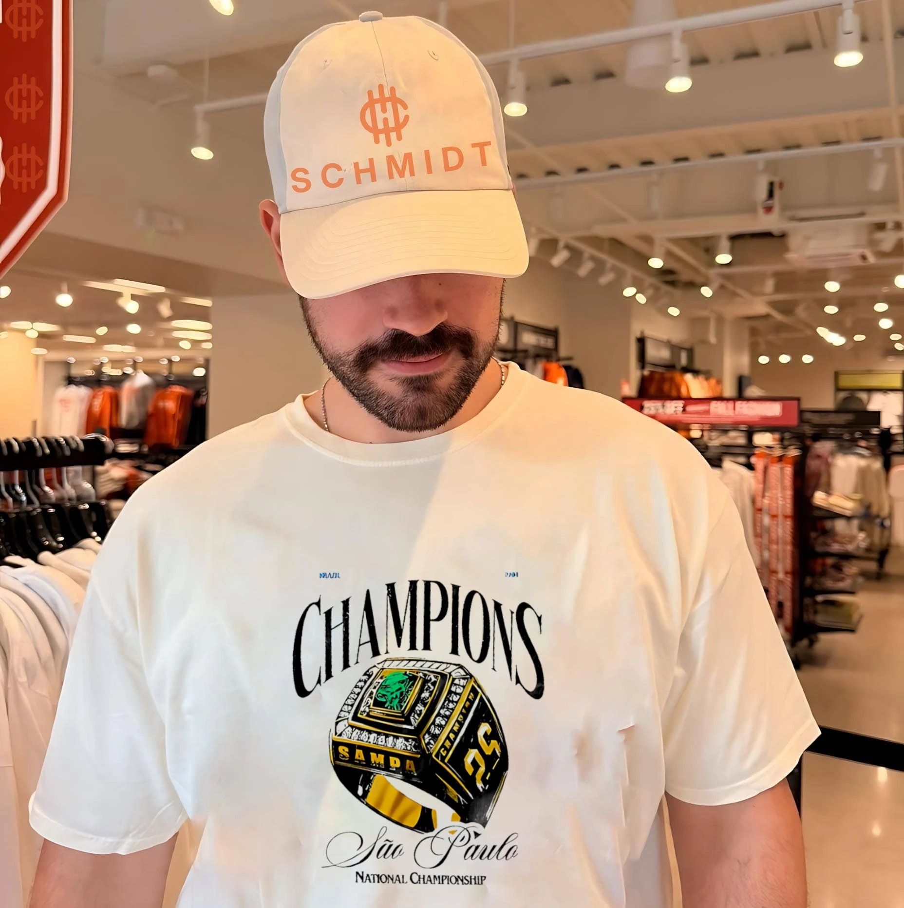 Sao Paulo 1994 National Championship ring shirt