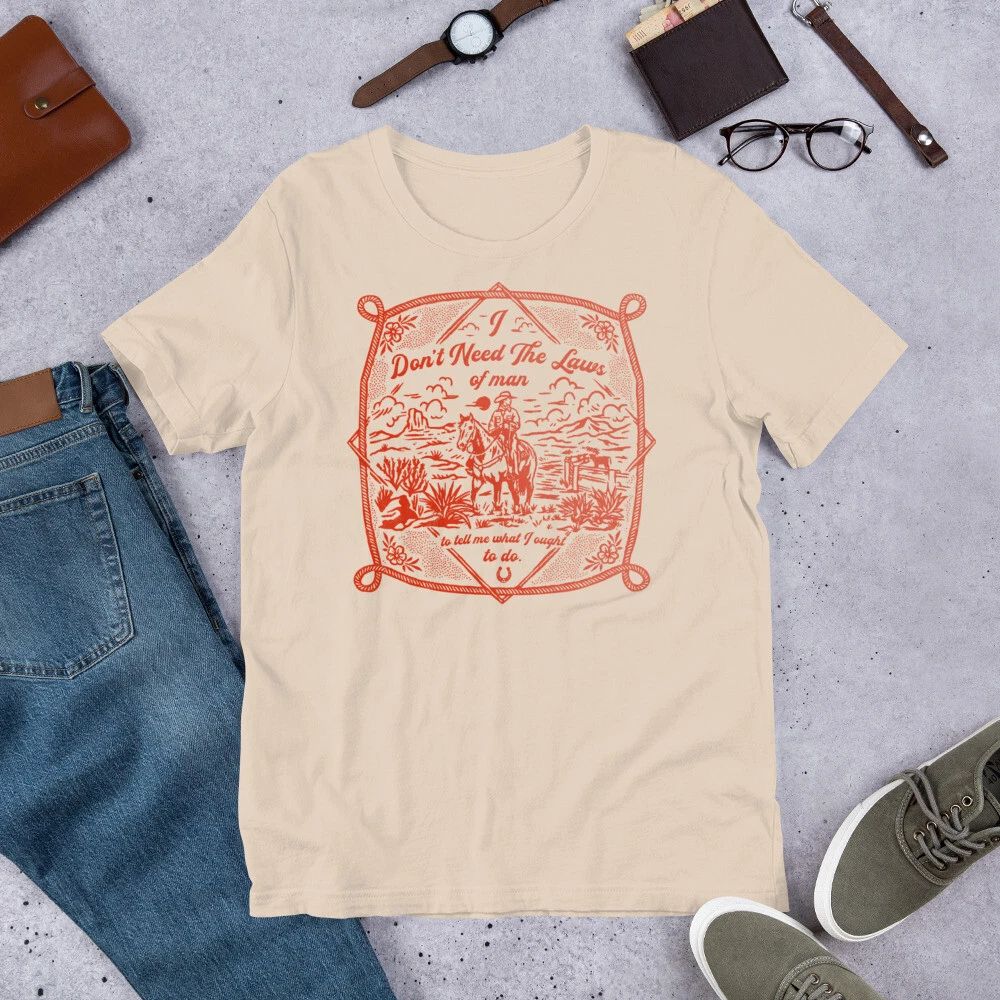 I Don't Need The Laws of Man Tyler Childers Graphic Tee Shirt Unisex t-shirt