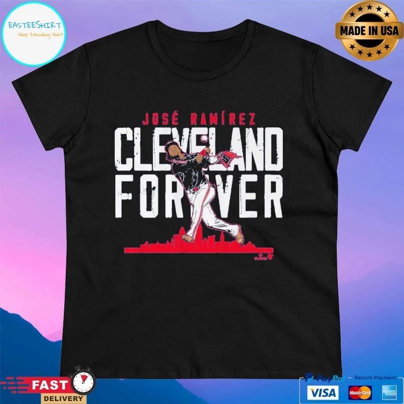 Cleveland Guardians Jose Ramirez Cleveland Forever T-shirts