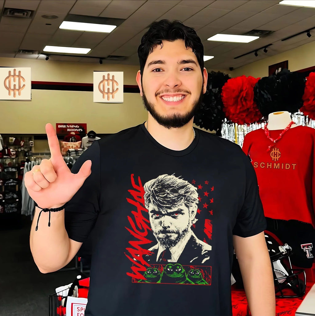 Wanghaf Nick Fuentes and Groyper frog retro shirt