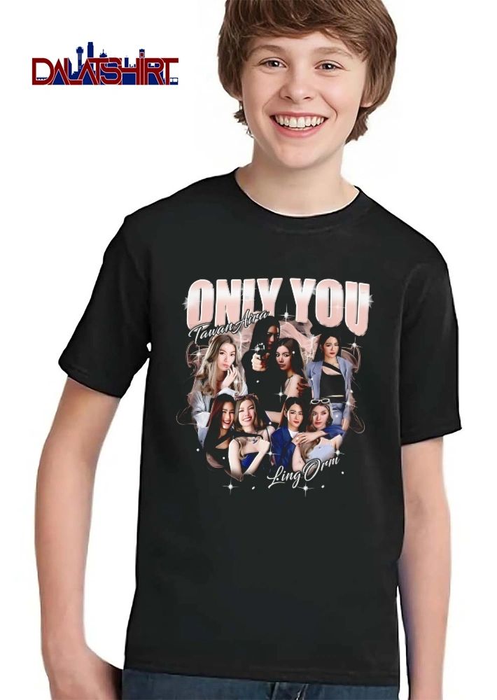 Only You Tawan Aira Ling Orm Bootleg Photo Collage Stars Sparkles shirt