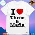 Dj Paul I Love Three 6 Mafia T-shirts