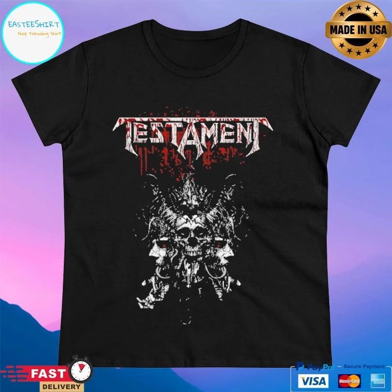 Testament Skull Blood T-shirts