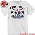 Original Arizona Wildcats Final Four 2026 Basketball Logo T-Shirt – Top-Rated Gift for College Basketball Lovers