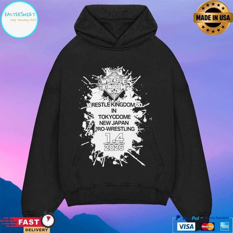 Wrestle Kingdom 20 In Tokyo Dome New Japan Pro Wrestling 1 4 2026 T-shirts